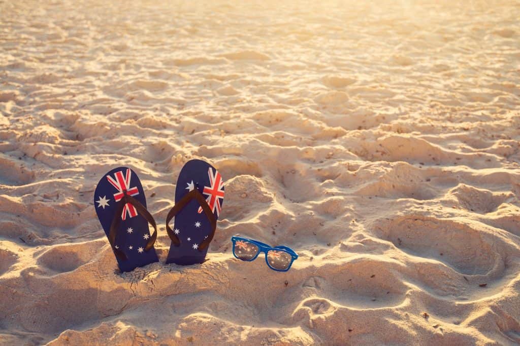 Playa en Australia