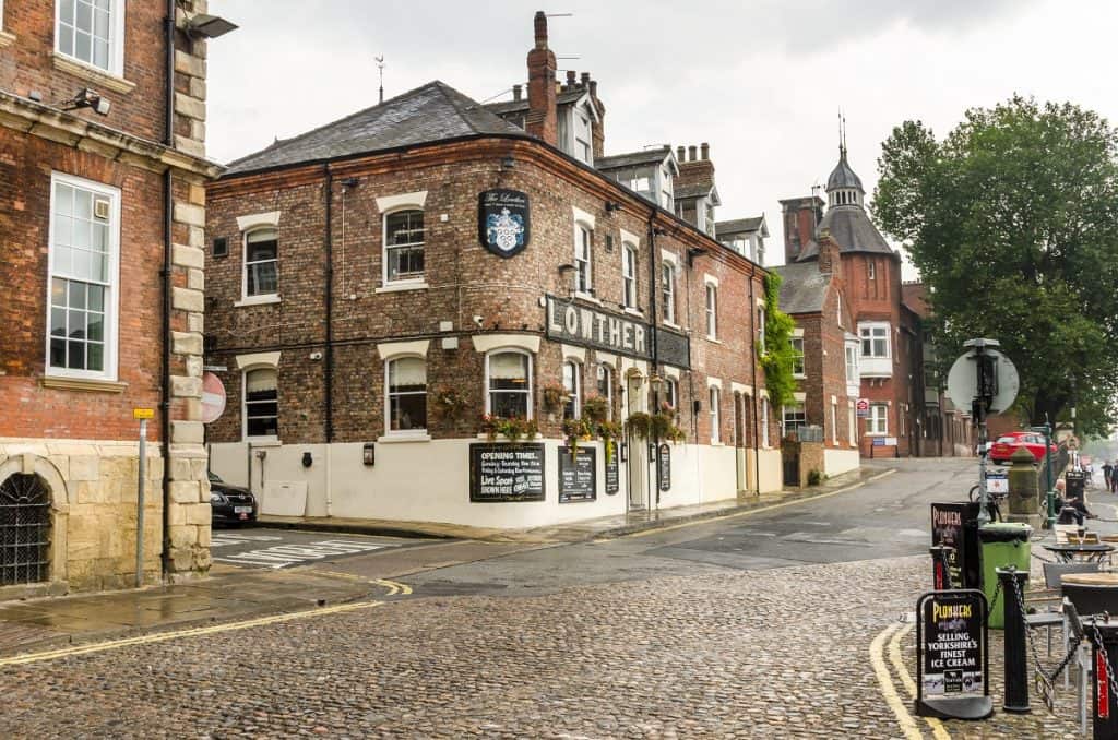 Un pub en York, Reino Unido