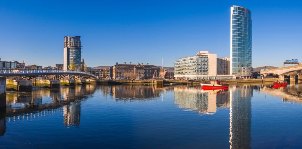 Río Logan, Belfast, Irlanda del Norte