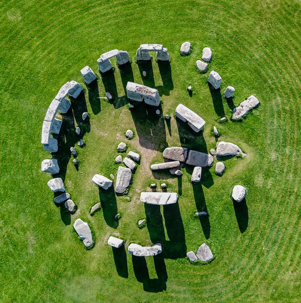 Stonehenge desde arriba, Inglaterra
