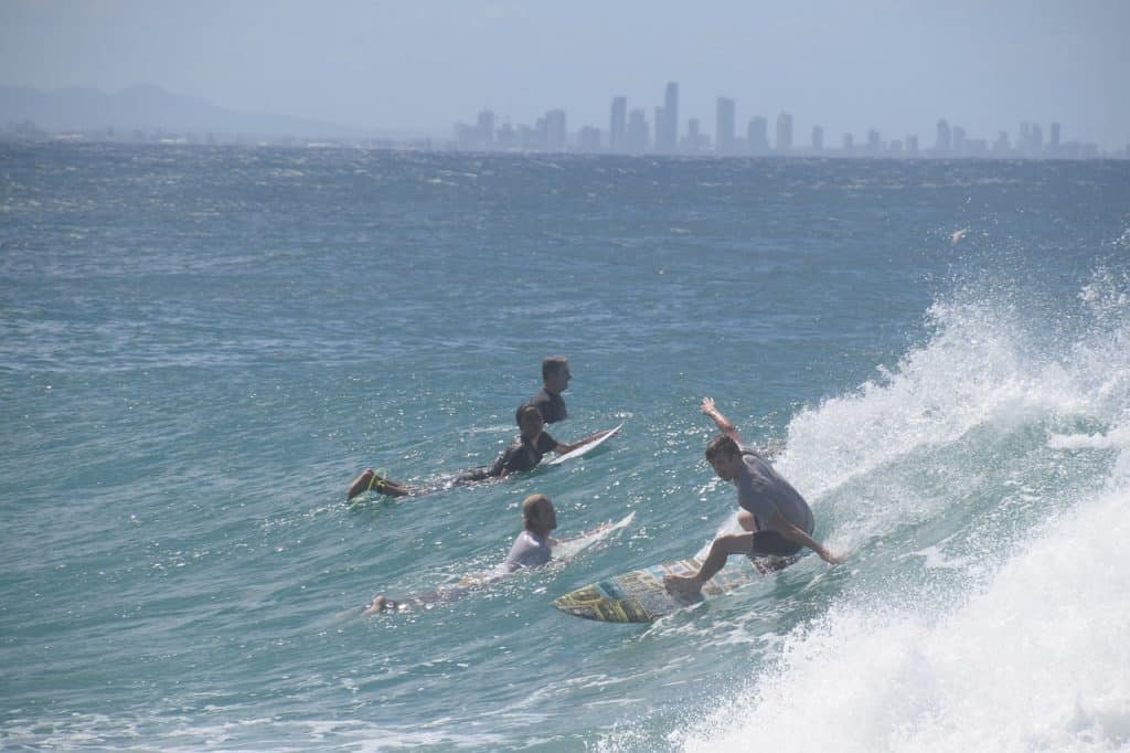 Surfing Gold Coast