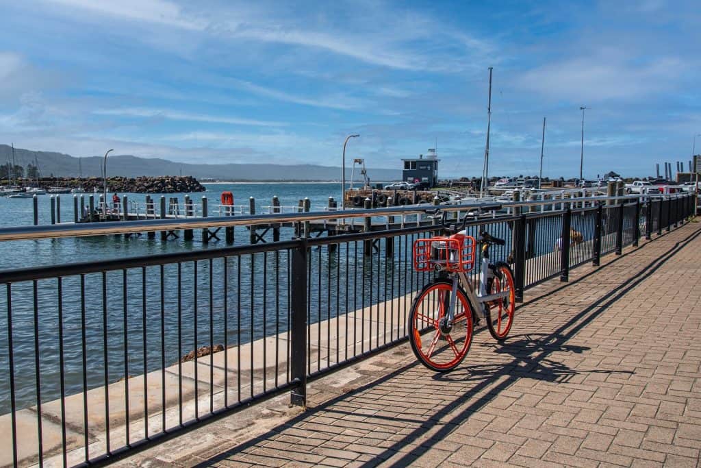 Bicicleta en Wollongong